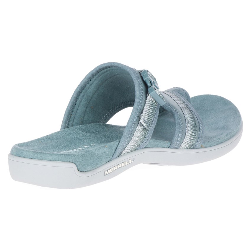 Sandales Merrell District Muri Wrap Bleu Clair Femme | K.W.RIMW